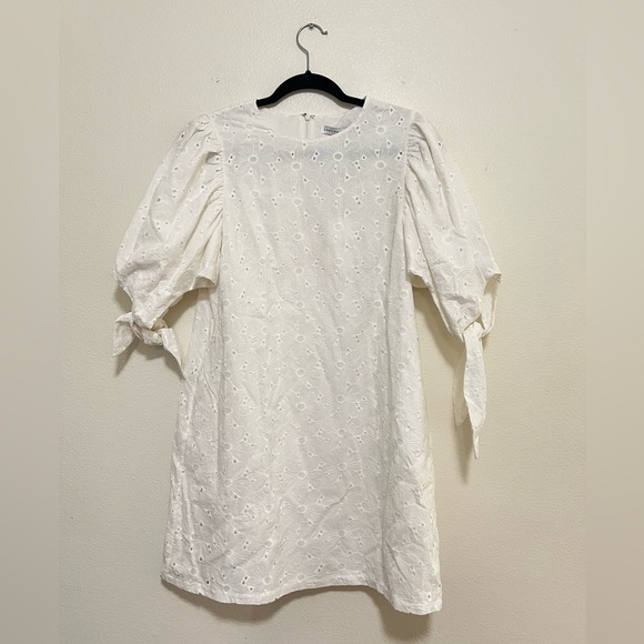 NWT Anthropologie English Factory floral eyelet emboridered dress - Picture 1 of 2